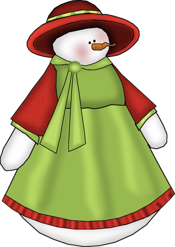 Snow Woman - Snowman (356x500)