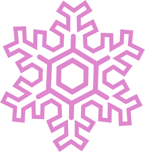 Cartoon Snowflake Clipart - Mint Green Snowflakes Png (600x629)