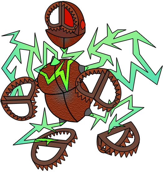 Innate Horns Mutant Extra - Drawing (524x553)