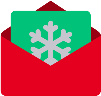 Message, Email, Invitation, Letter, Christmas, Xmas, - Christmas Message Icon (512x512)