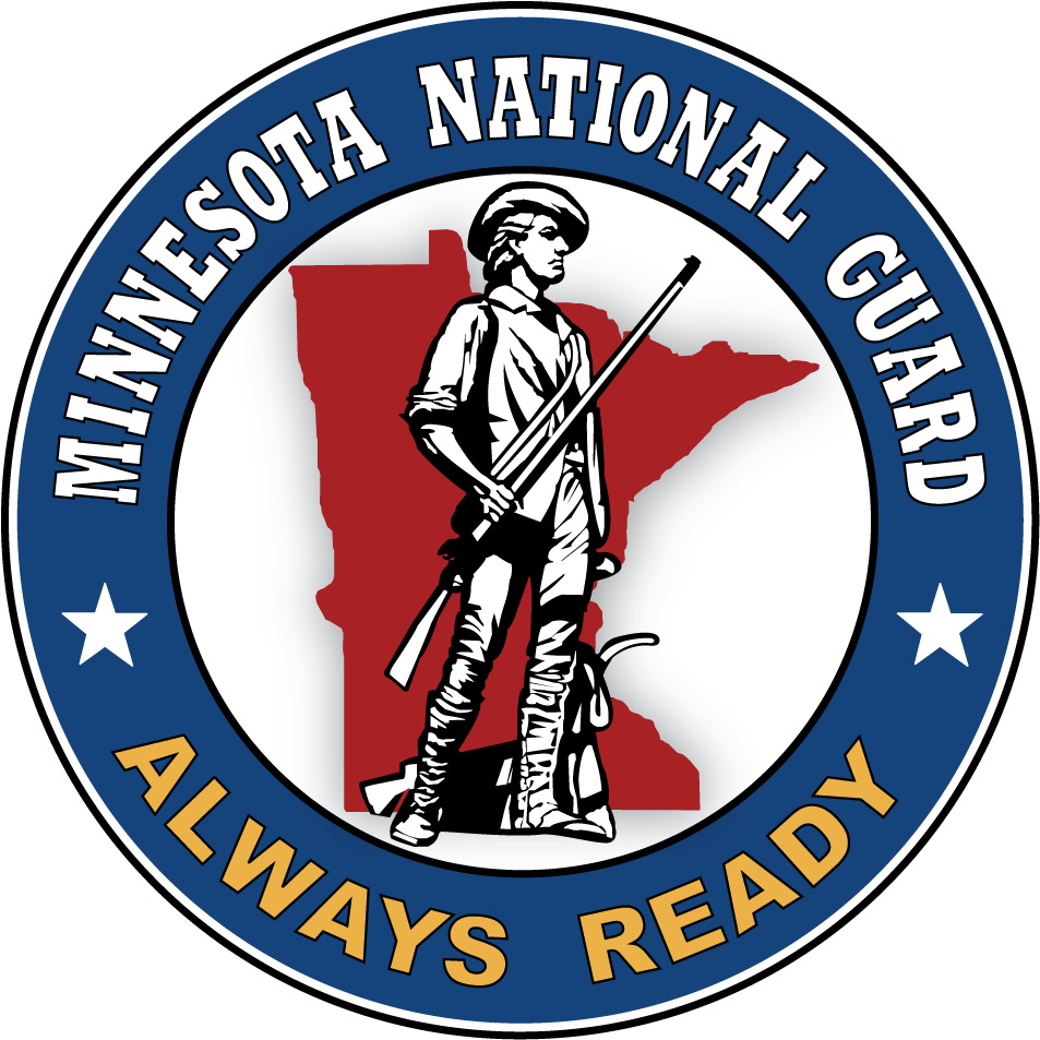 Minnesota National Guard Logo - Minnesota National Guard Logo (1000x1000)