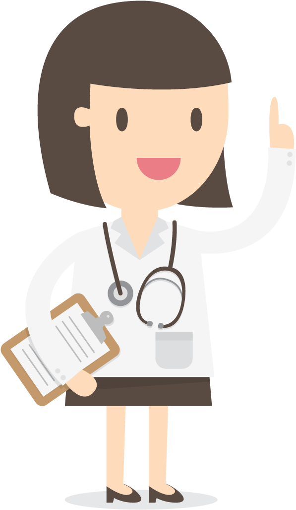 Physician Cartoon Dentist - General Practitioner Cartoon (1200x1200)