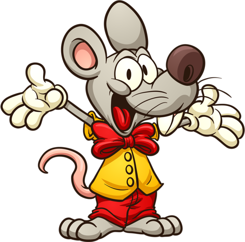Craft - Cartoon Mouse With Clothes (500x493)