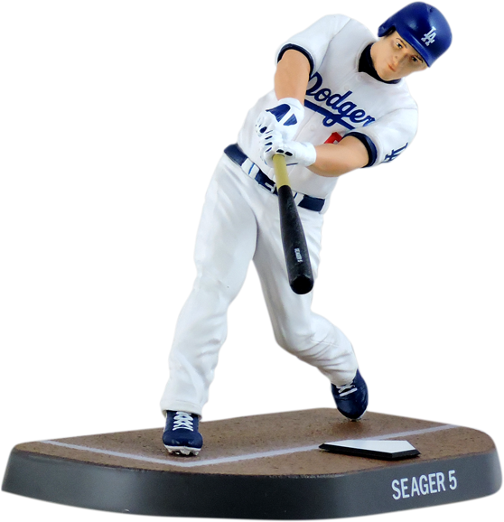 Featured Above Is The Corey Seager Figure In Its Packaging - Imports Dragon Los Angeles Dodgers Corey Seager 6" (603x603)