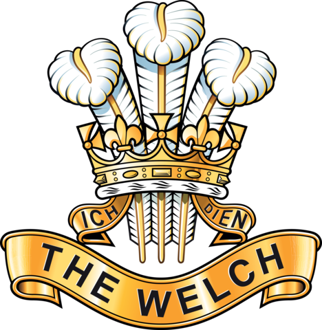 The Welch Regiment - Prince Of Wales's Division Key Ring (acrylic) (468x480)