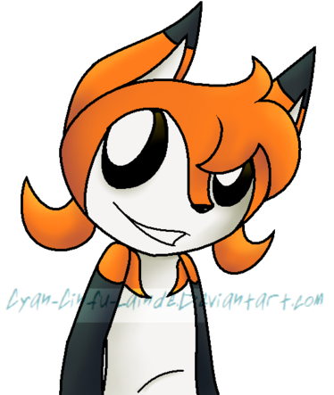 Hello My Name Is Yuni Hyu By The Ironic Monster - Cartoon (400x453)