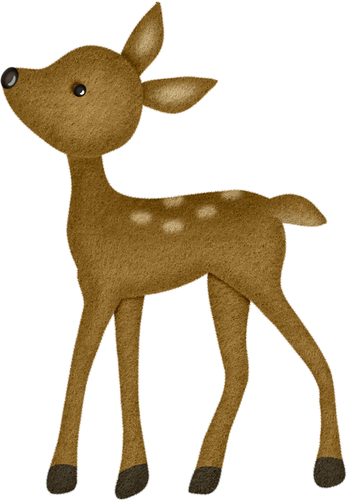 Fawn Light Brown & Tan - Reindeer (709x1024)