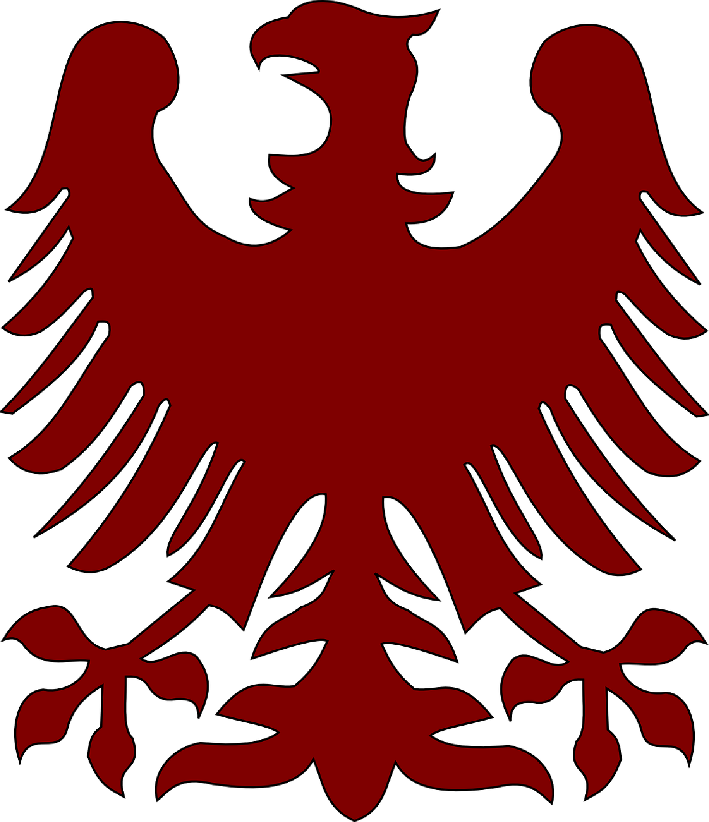 Eagle Cliparts Background 22, Buy Clip Art - Coat Of Arms Of Wrocław (1400x1623)