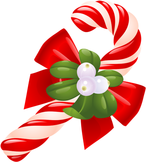 Tubes Noel / Cannes, Pains D'épices, Bonbons - Christmas (500x546)