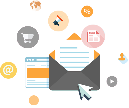 360 Website Offers You The Best Html Newsletter Designing - Newsletter Advertising (488x409)