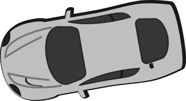 Draw A Car From Top View (600x326)