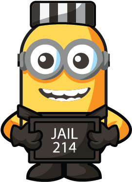 Moose Mineez Line - Jail Minion (480x480)