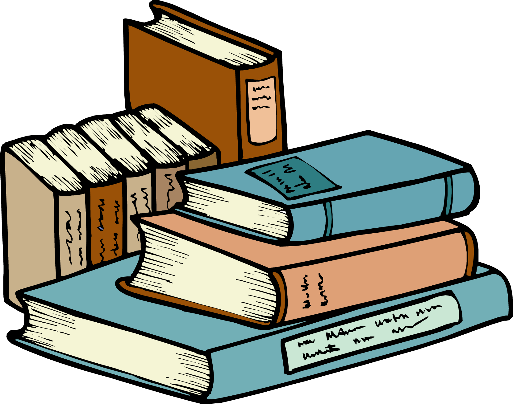 Free Clipart Books Free Collection - Books Clip Art (1662x1311)
