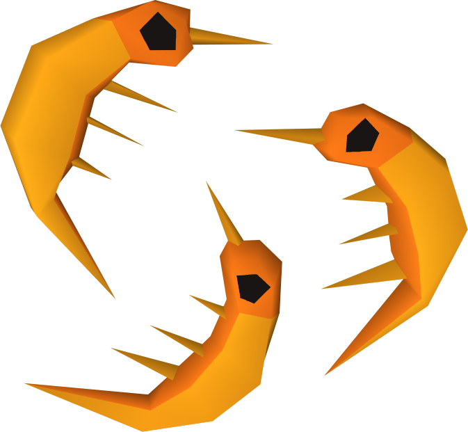 Shrimps Detail - Runescape Fish (673x621)