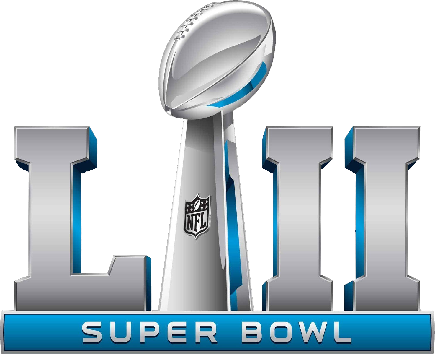 5 Places To Watch Super Bowl Lii - Super Bowl 52 Logo (1200x976)