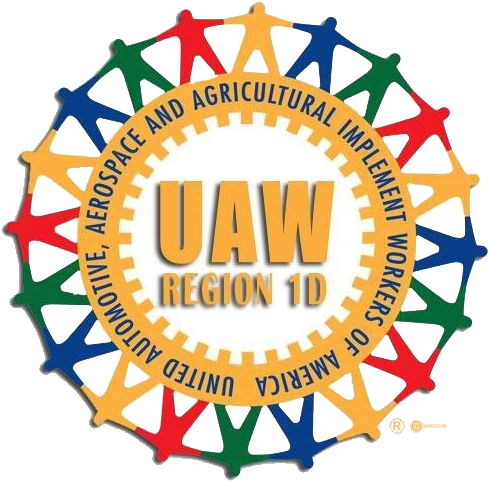 Uaw Region 1d Logo Png Format 06112015 With No Background - Fathers Day Cookie Cakes (592x509)