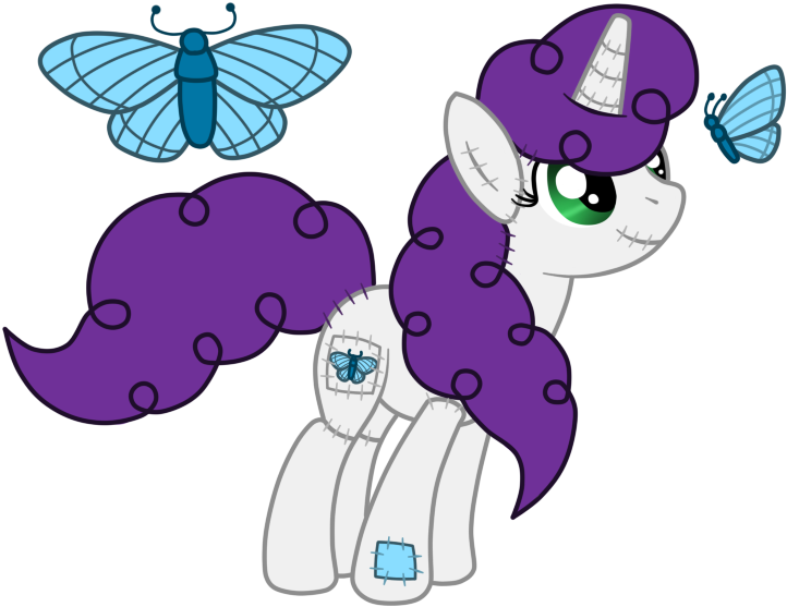 Soft Silk The Plush Pony Unicorn By Silverromance - Oc Pony Unicorn (768x600)