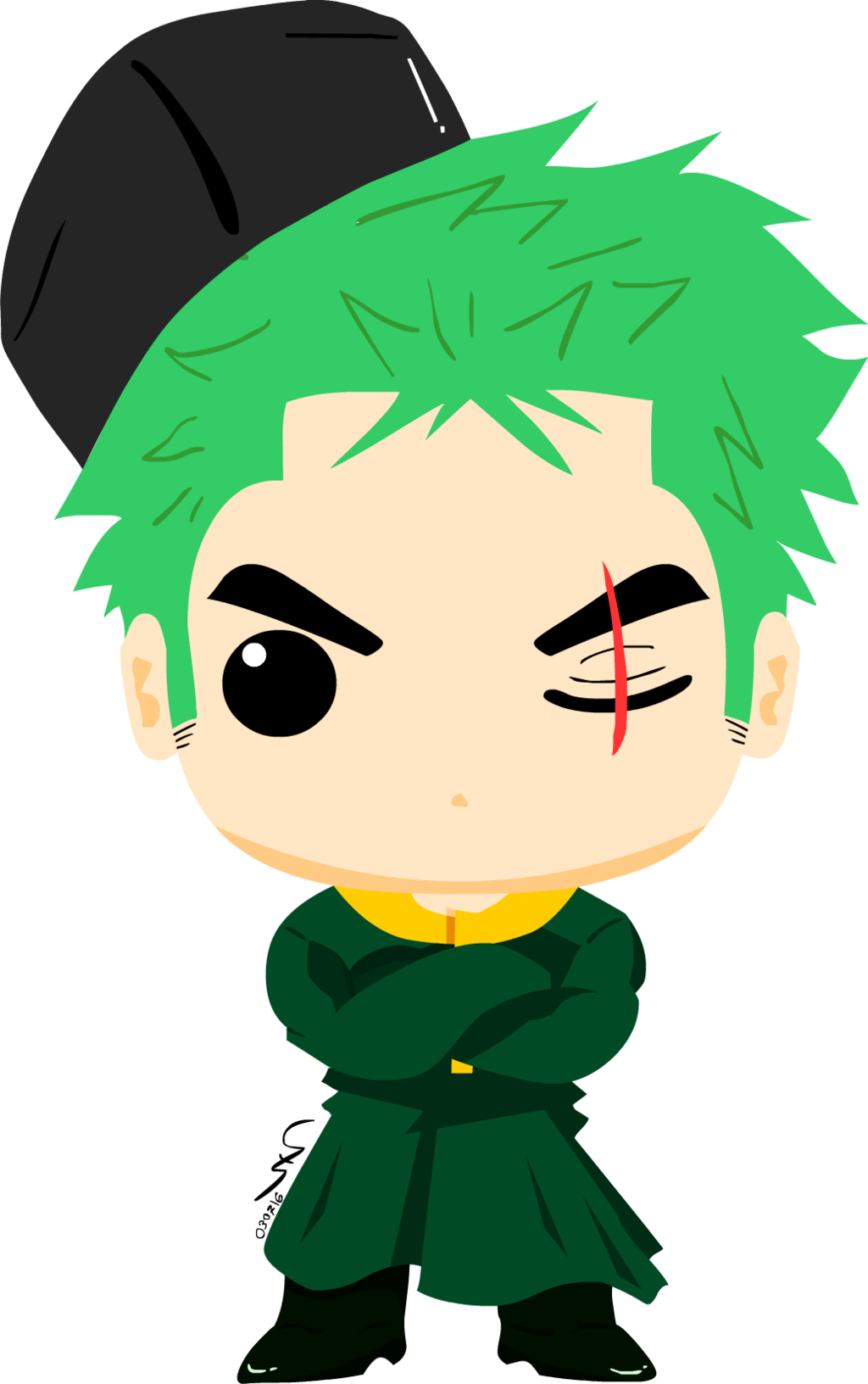 Nur2darija 3 1 Funkopop Zoro In 'jubah' By Saki7strife - Roronoa Zoro (1024x1632)