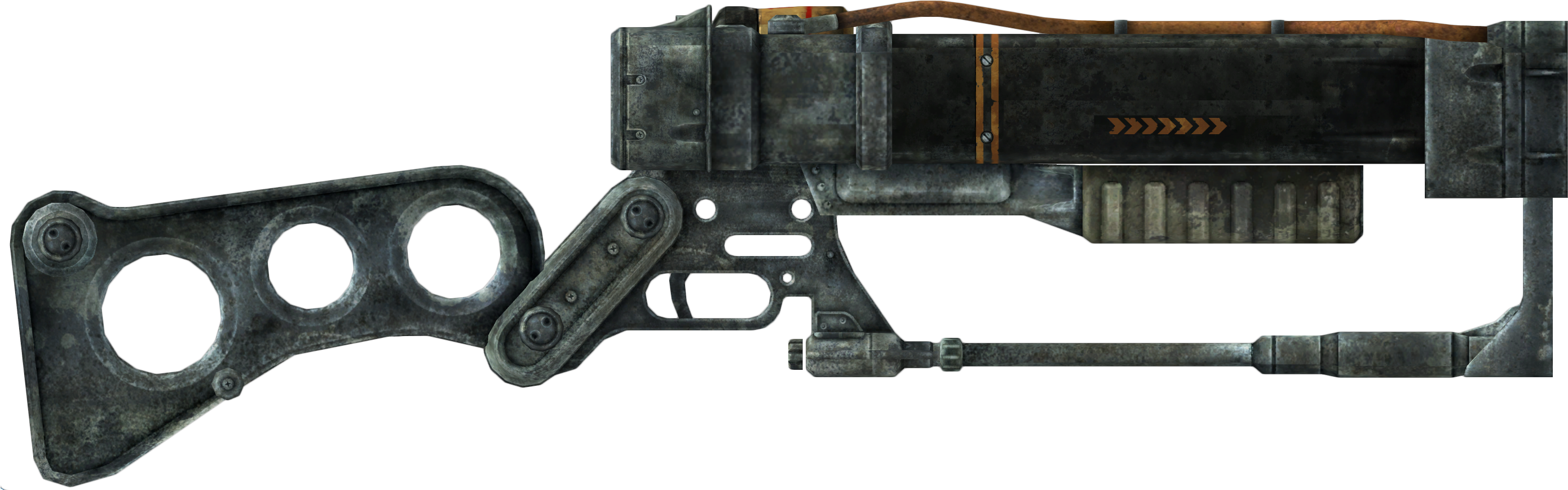 Laser Rifle - Fallout 3 Metal Blaster (2950x1400)