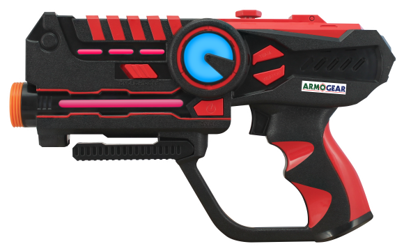 Guns And Vests And Can Be Played By Up To 4 Separate - Laser Tag Gun (600x360)