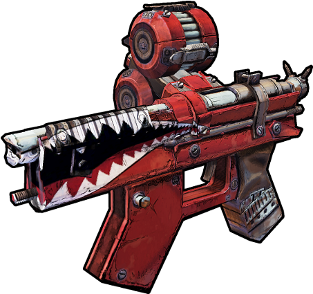 Bandit Smg - Bandit Pistol Borderlands 2 (460x432)