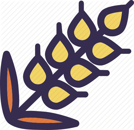 Grains Clipart Thanksgiving - Crescent (512x497)
