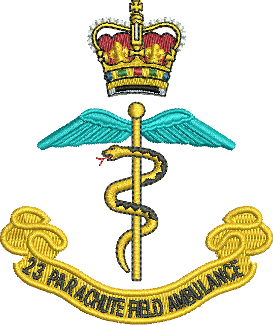 23rd Parachute Field Ambulance - Field Ambulance (538x641)