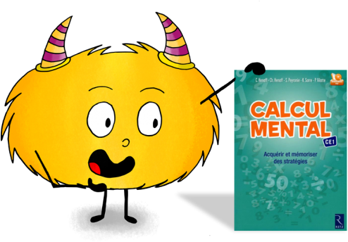 Calcul Mental Clipart - Calcul Mental : Ce2 : Acquérir Et Mémoriser Des Stratégies (500x372)