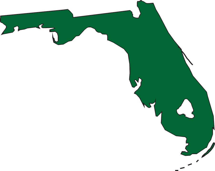 Mental Health Clip Art Resources - Florida State Map (903x720)