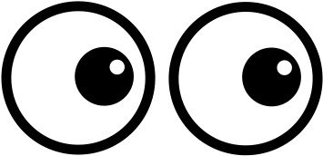 People Clipart - Clip Art Googly Eye (680x340)