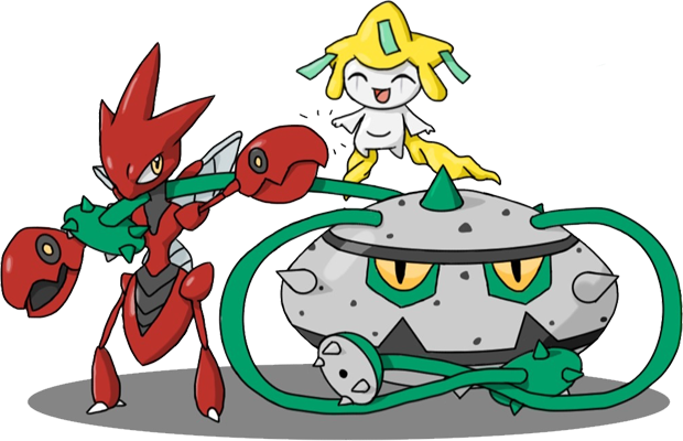 Pokémon Firered And Leafgreen Pokémon Sun And Moon - Grass And Steel Type Pokemon (620x400)
