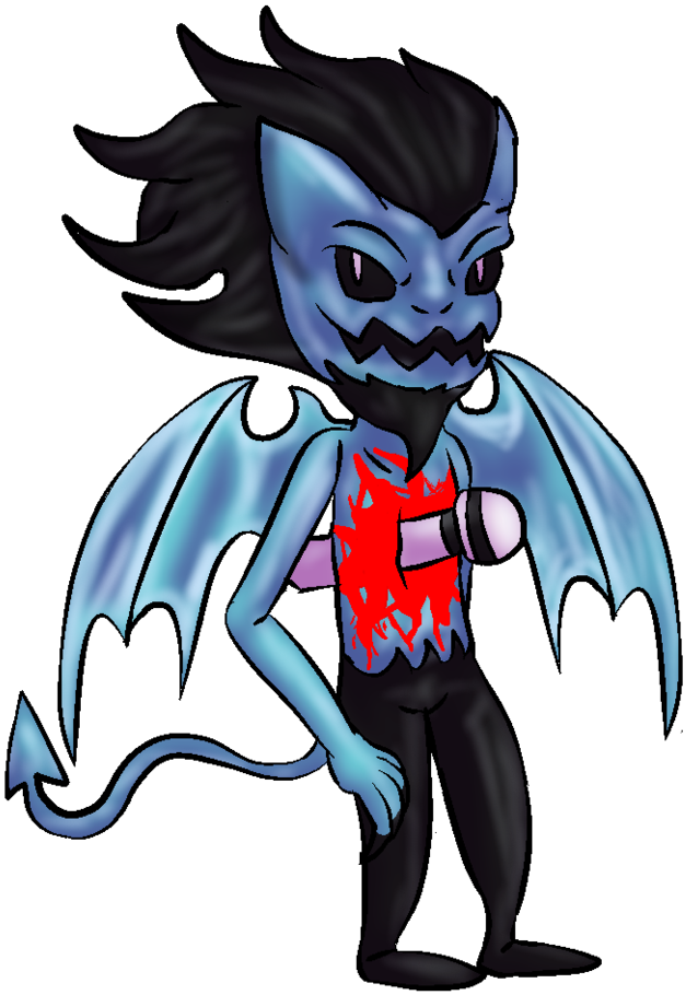 Devil Cat- Battle Cats By Poltergeistforever - Cartoon (832x960)