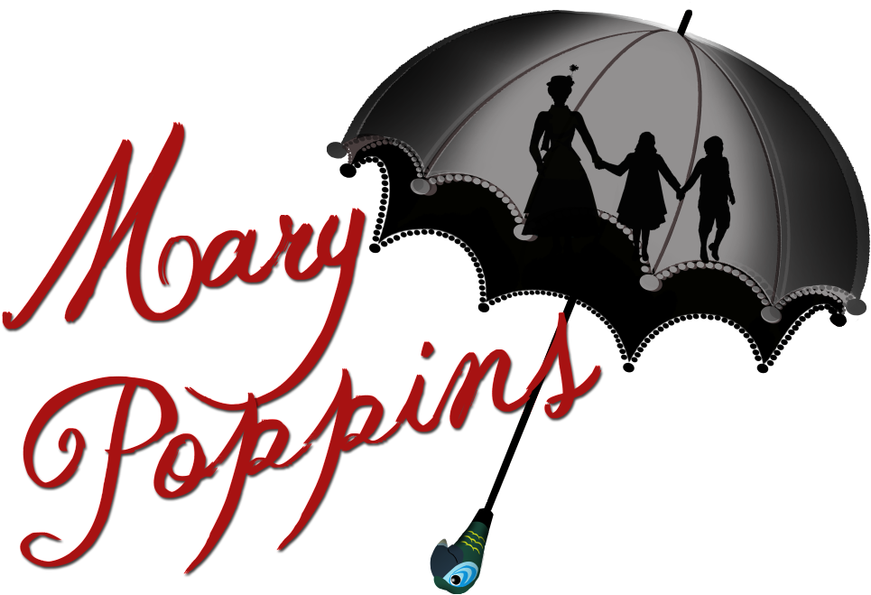 Mary Poppins Audition Times - Mary Poppins Logo (1024x810)