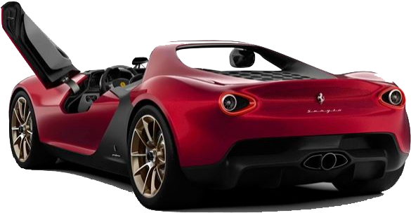 Ferrari Sergio Png Photo - Sports Cars With Circle Tail Lights (631x419)
