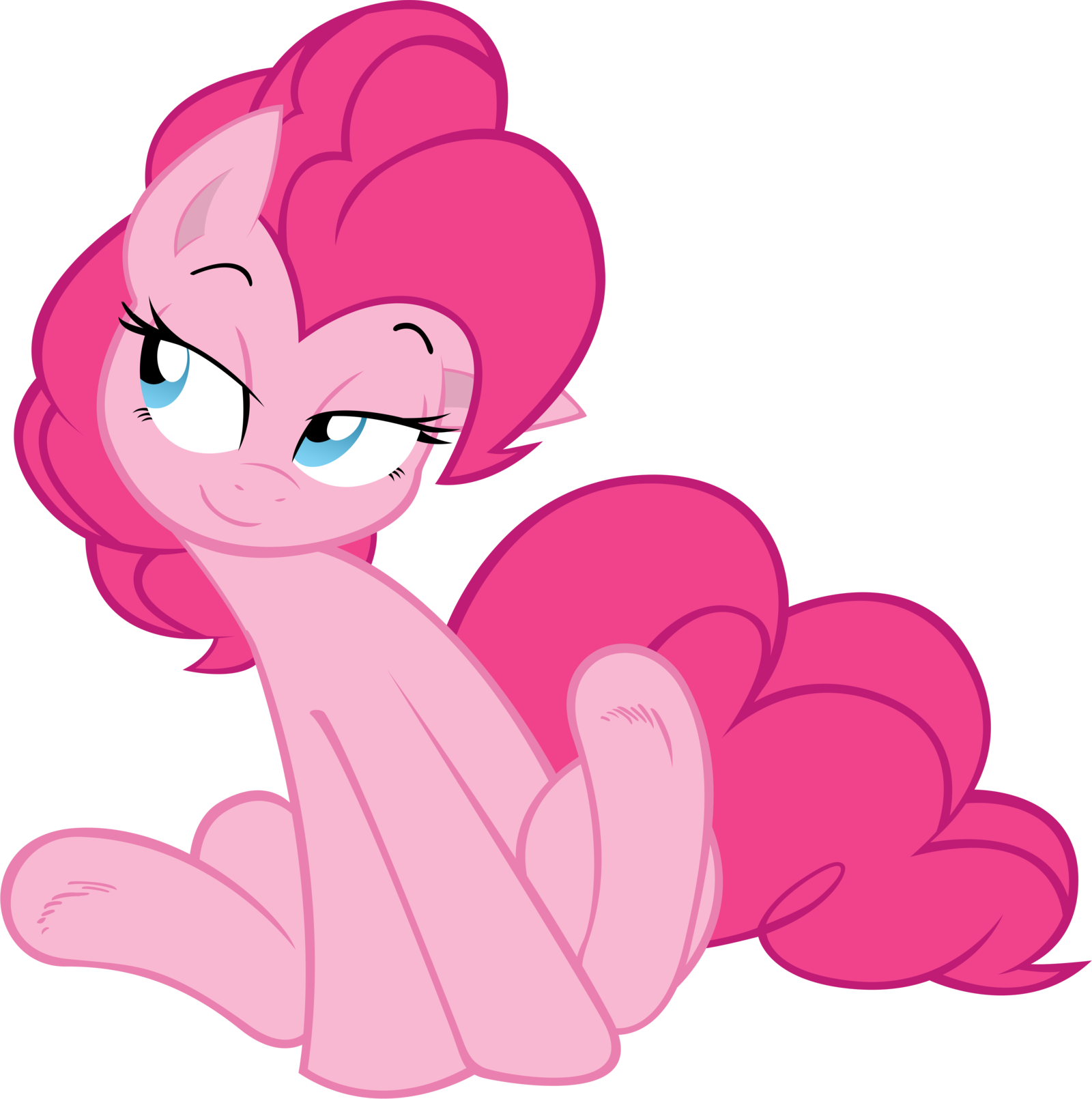 Pinkie Pie Rarity Rainbow Dash Twilight Sparkle Applejack - My Little Pony Roze (1600x1610)