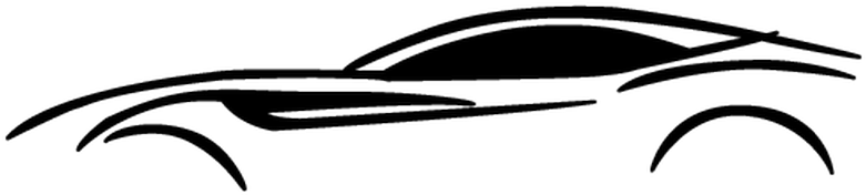 Ferrari California Silhouette Decal - Ferrari California Silhouette Decal (800x800)