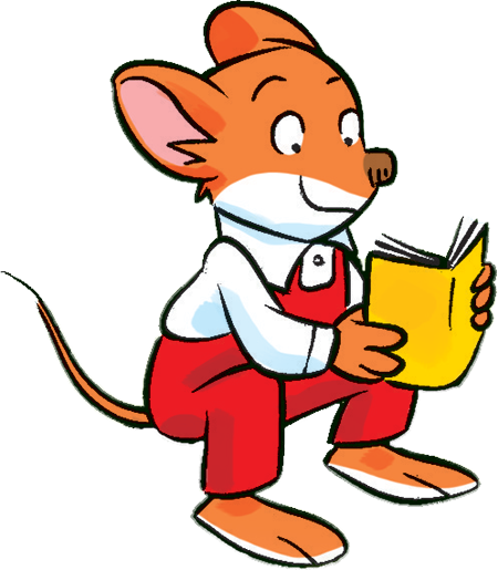 Geronimo Stilton Comic Maker - Mouse Face Cartoon Just Like Geronimo Stilton Trap (450x515)