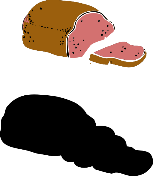 Meatloaf Clipart Meatloaf Food - Food (512x587)