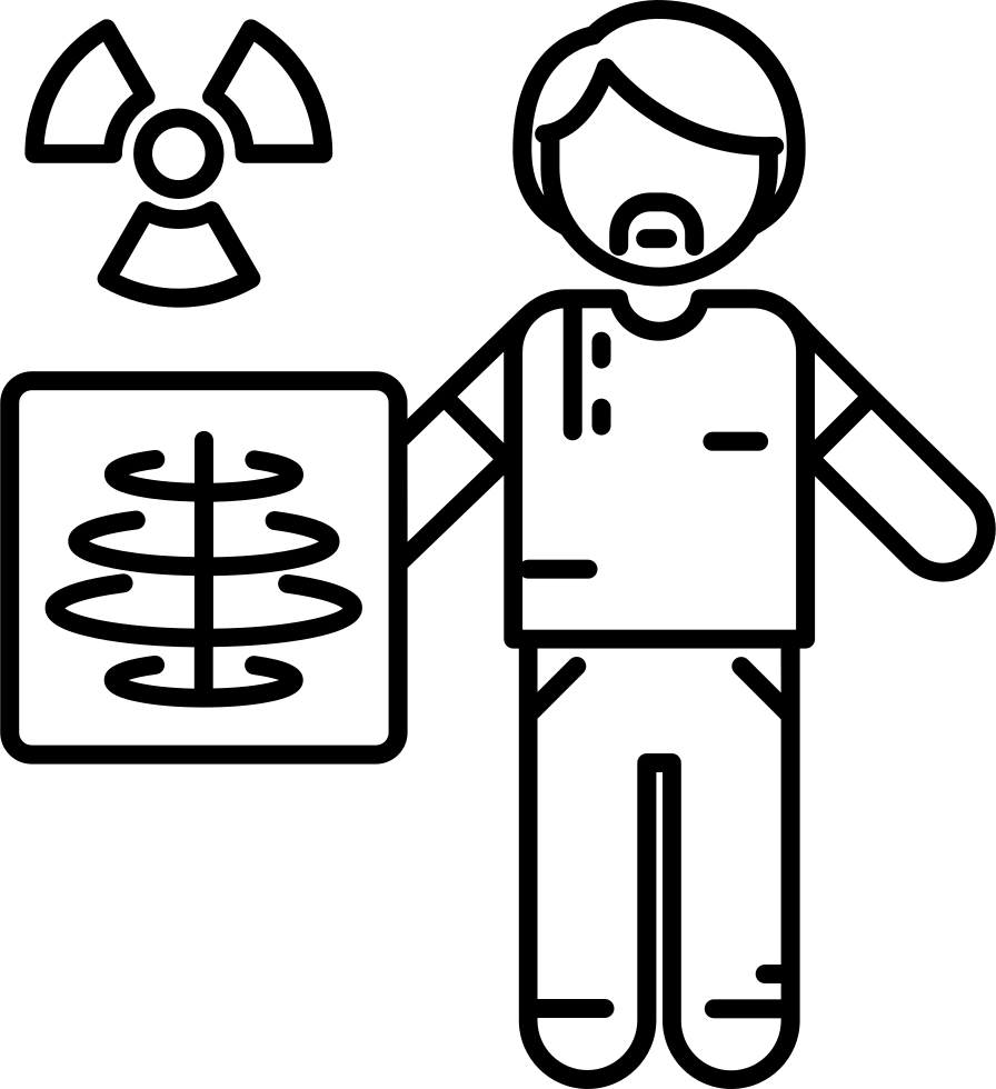 Radiologist Working Comments - Weathercaster Icon (896x980)