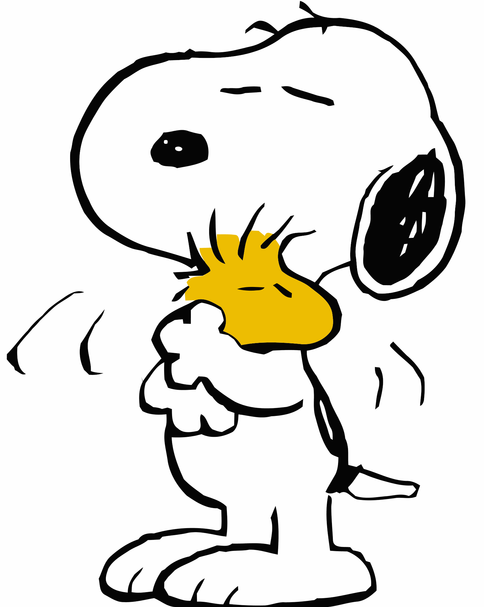 A Simple Hug Can Be So Powerful And Soothing To The - Snoopy And Woodstock Png (2000x2000)