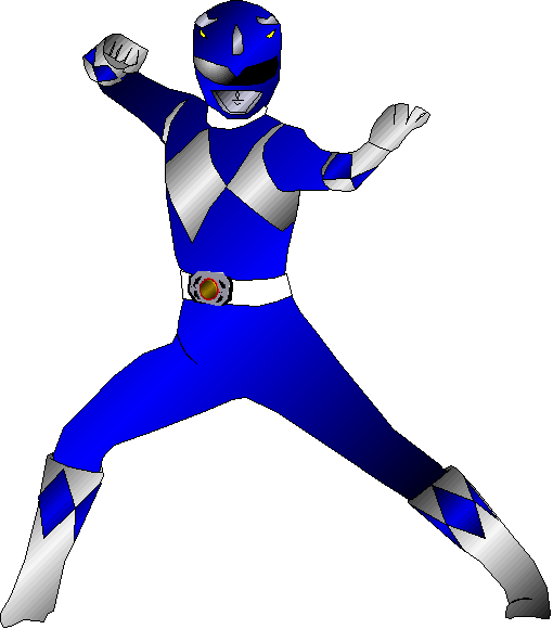 Metallic Mmpr Blue For Davontewagner By Rangeranime - Rangeranime Deviantart Mmpr (510x580)