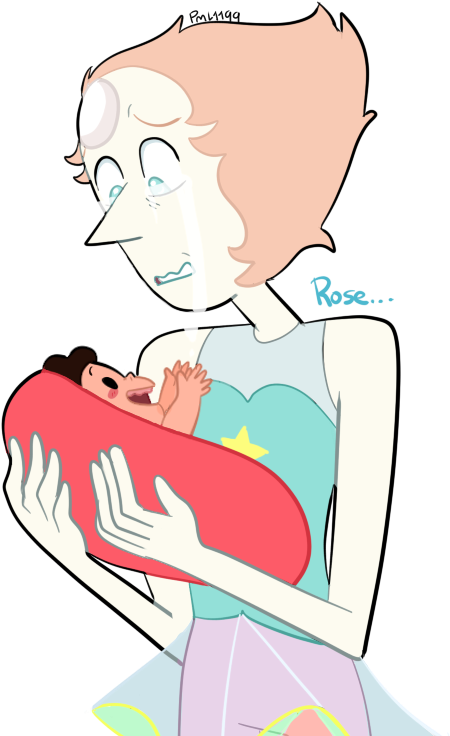Sad Pearl By Papayawhipped - Steven Universe Pearl Sad (477x765)