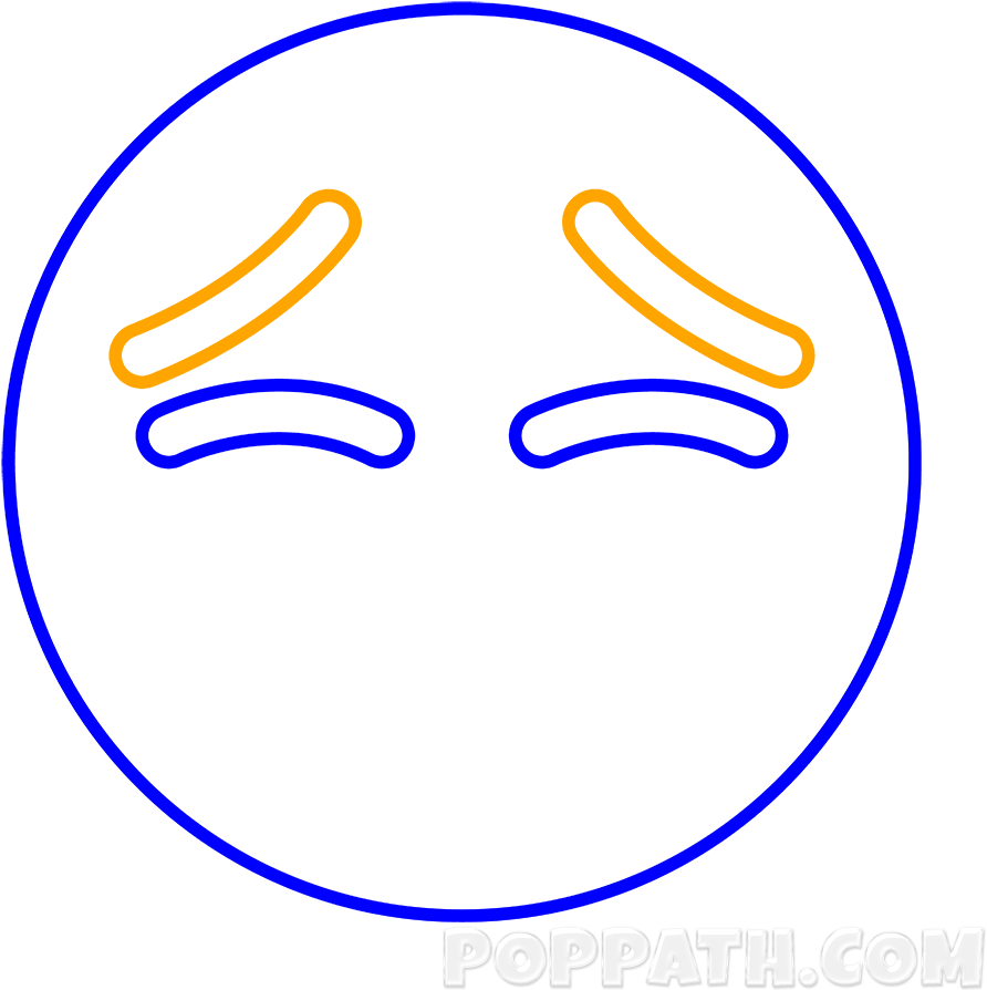 Draw Two Raised Eyebrows Above The Closed Eyes, As - Tottenham 2011 (1000x1000)