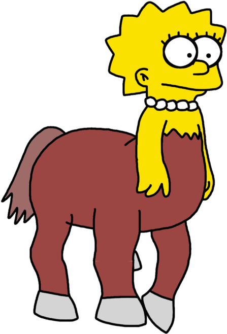 Lisa Simpson As Centaur - Lisa Simpson (894x894)
