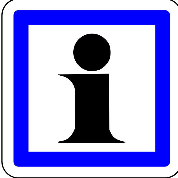 Clip Art - Information Signs And Symbols (800x800)