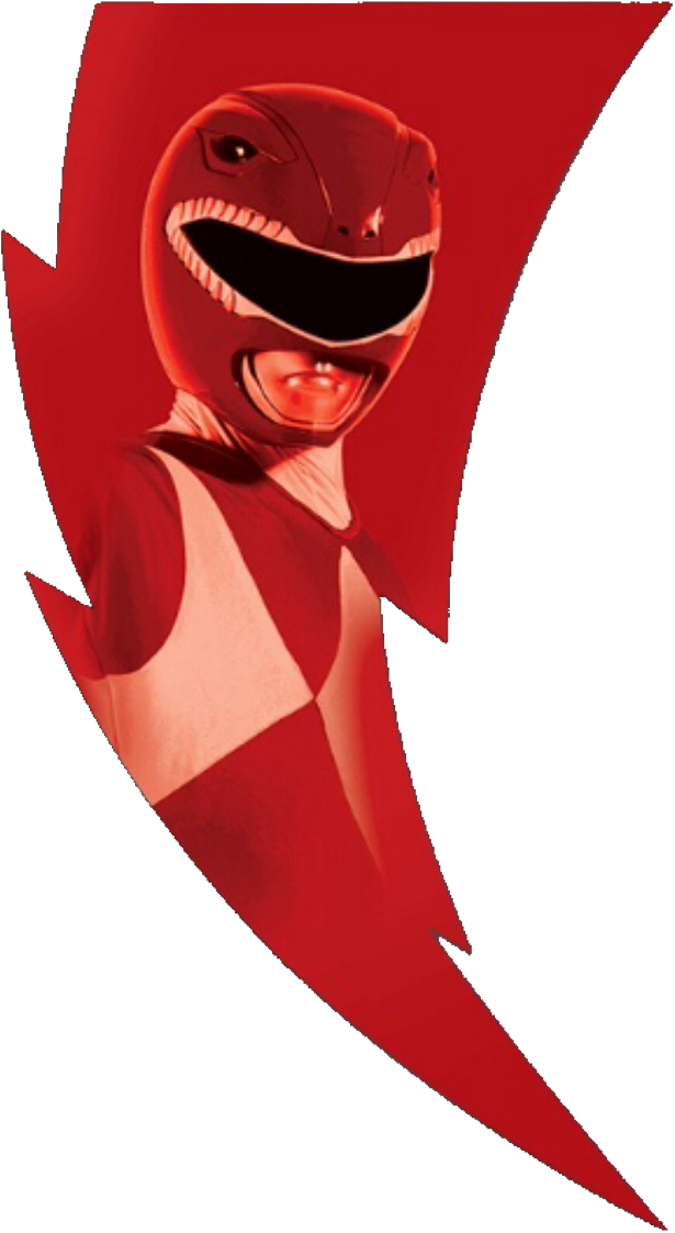 Mighty Morphin Red Ranger Icon - Cartoon (640x1136)