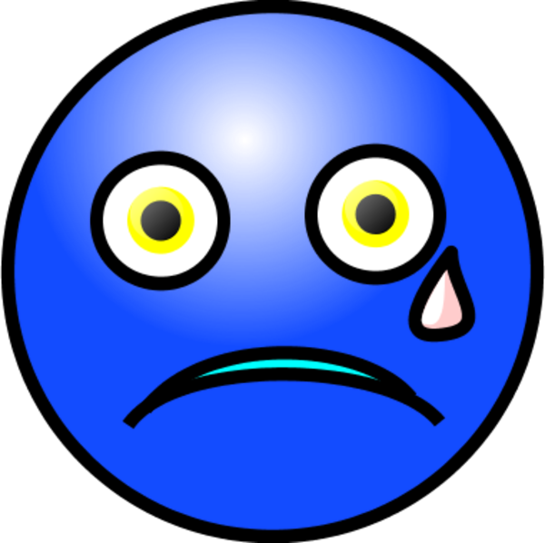 Crying Face Clip Art - Clip Art (600x598)