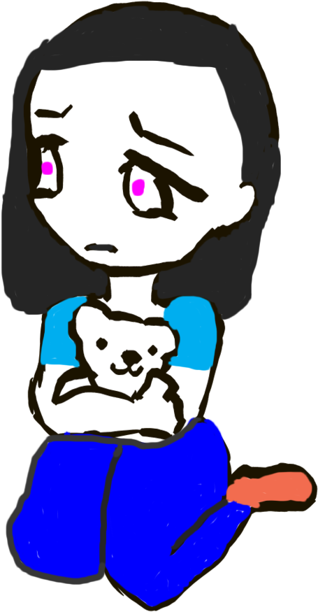 Sad Chibi Base Free To Use By Crescentnocturn-d6p By - Chibi (751x1063)