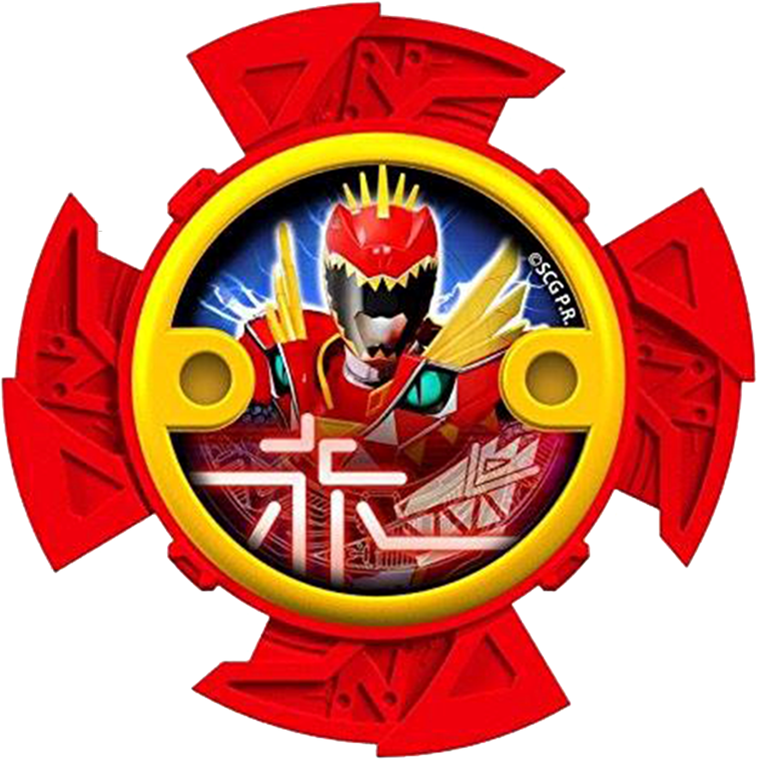 T-rex Super Charge Red Ninja Power Star - Power Ranger Ninja Steel Power Stars (1500x1514)