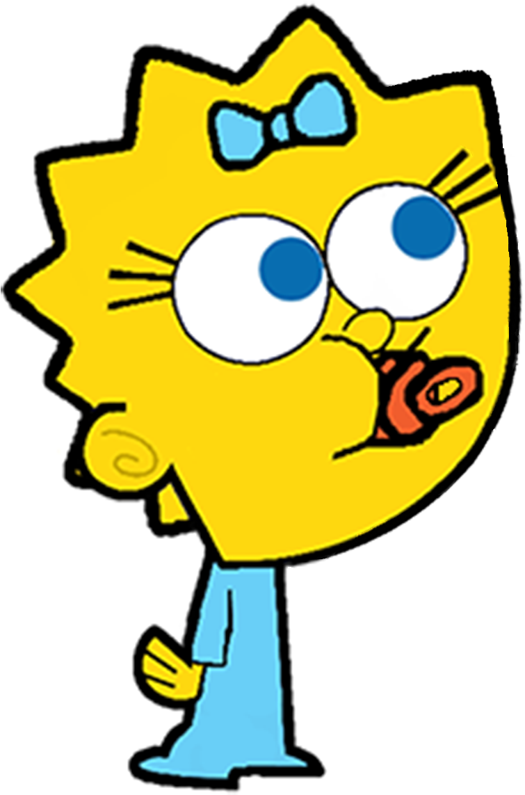 Maggie Simpson In Fop Style By Arthony70100 - Maggie Simpson (1006x1280)